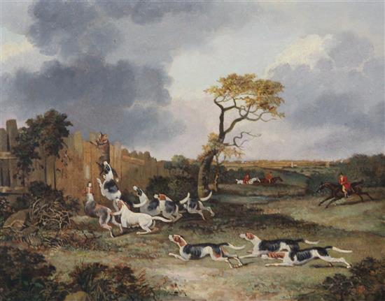 After Dean Wolstenholme the Elder (1757-1837) Hunting scenes, 10 x 13in.